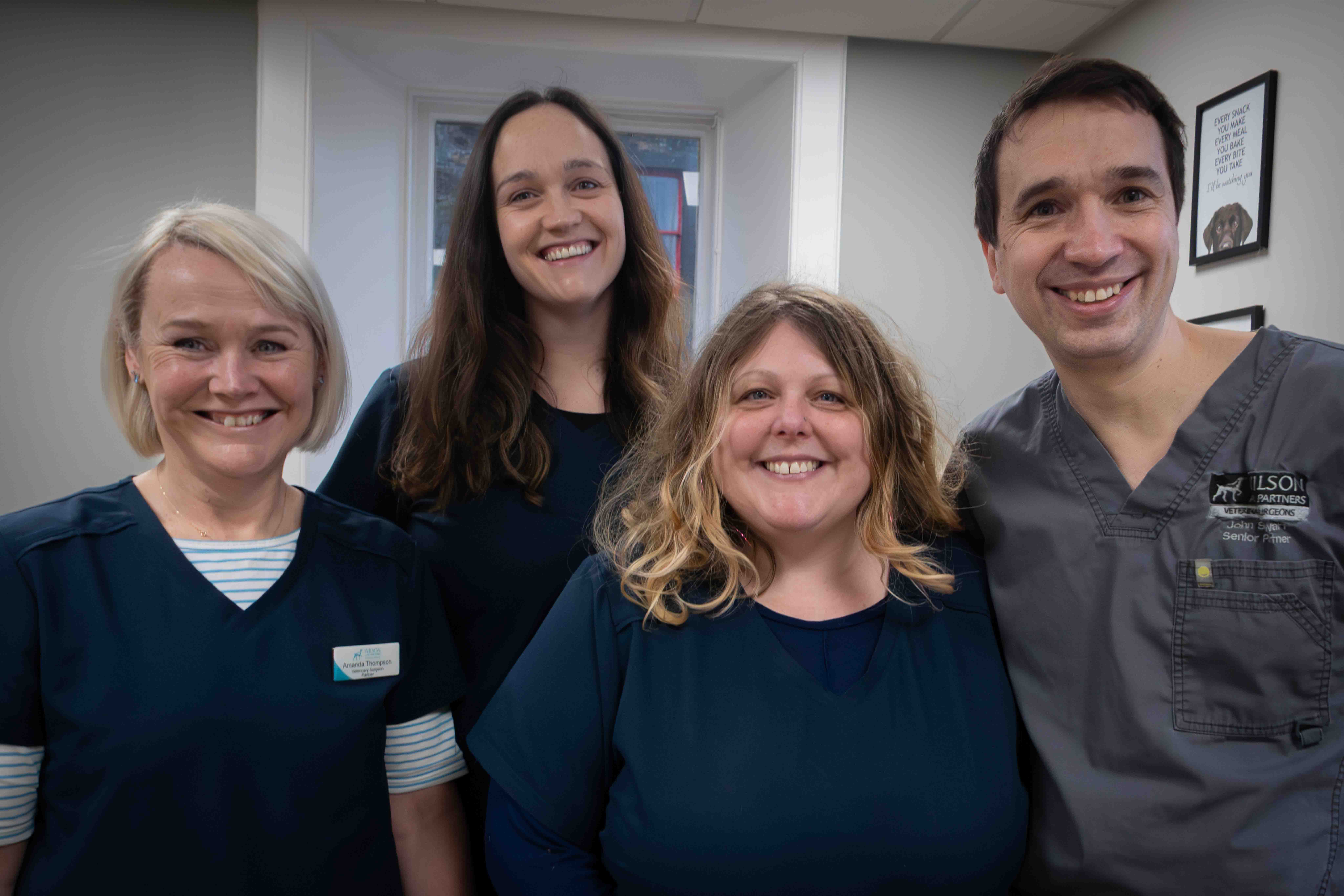 John, Amanda, Sarah and Adele - Partnership Team